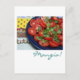 Mangia! Vykort