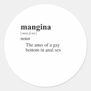 MANGINA RUNT KLISTERMÄRKE