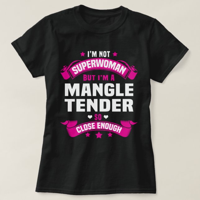 Mangle Tender T Shirt (Design framsida)