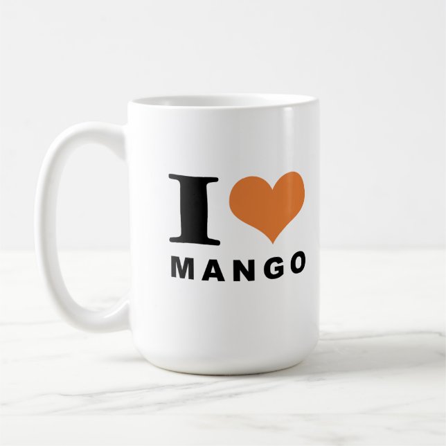 Mango älskare kaffemugg (Vänster)