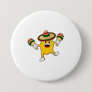 Mango as Musician med Maraca Knapp
