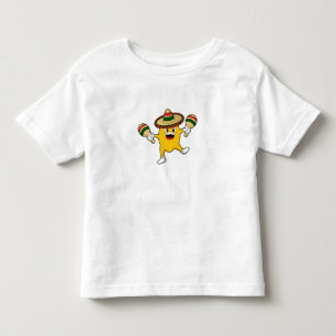 Mango as Musician med Maraca T Shirt