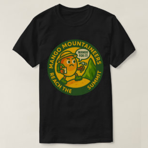 Mango Bergsklättrare Nådde Toppen T Shirt