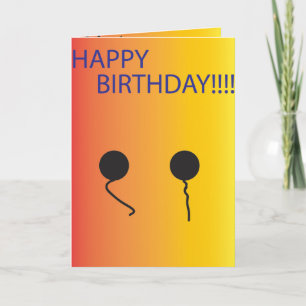 Mango Birthday Card Kort