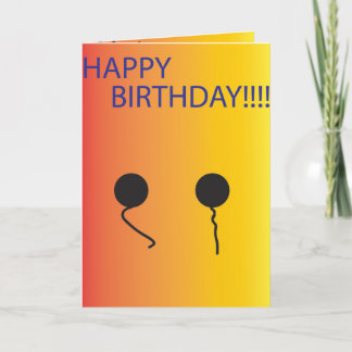 Mango Birthday Card Kort