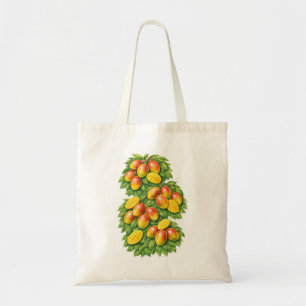 Mango Botanisk Tropisk Frukt Tygkasse