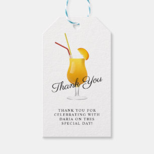 Mango Cocktail Party Gift-Märkre Presentetikett