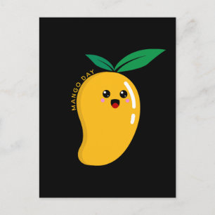 Mango Day, söt mango Vykort