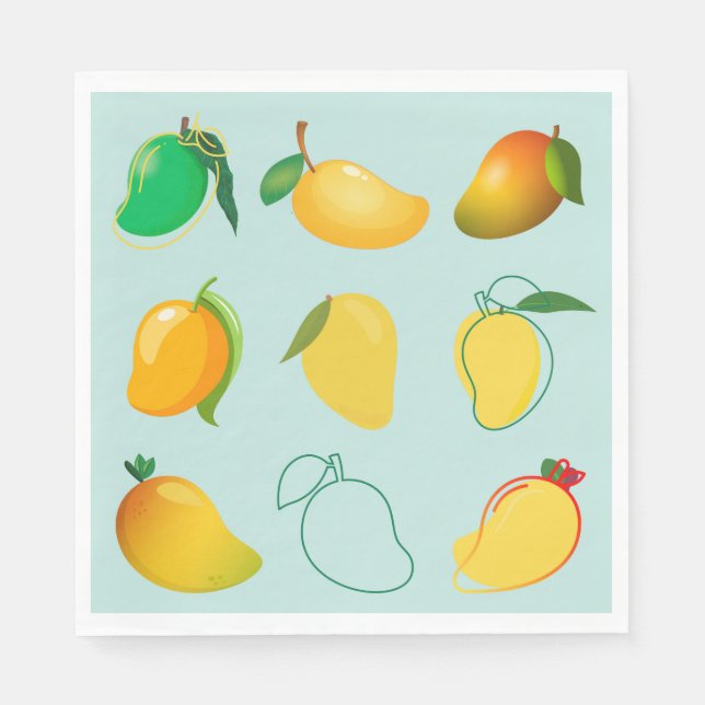 Mango Frisk Pappersservett (Framsidan)