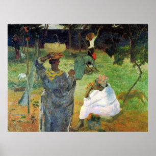 Mango Fruit av Eugène Henri Paul Gauguin Poster