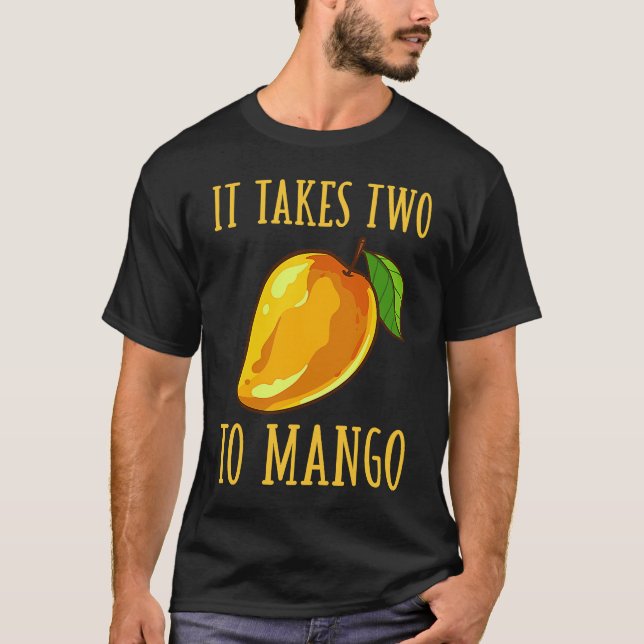 Mango Fruit  Salsa Chutney T Shirt (Framsida)