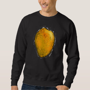 Mango Frukt DIY Par Grupp Fest Halloween Kostym Lång Ärmad Tröja