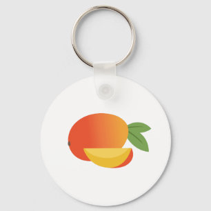 Mango-frukt Nyckelring