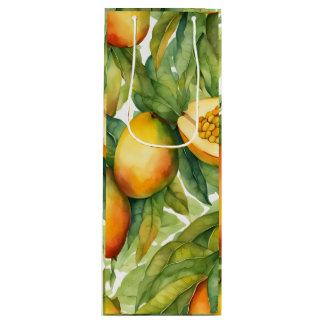 Mango Frukter och blad