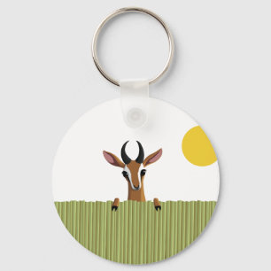 Mango Gazelle Peek-a-boo Nyckelring