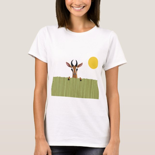 Mango Gazelletittutet Tee Shirt (Framsida)