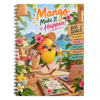 Mango Gör Det Händer Motivationsanteckningsbok Anteckningsbok