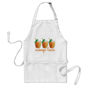 Mango Lassi-fräschning av den indiska Yogurt Fruit Förkläde