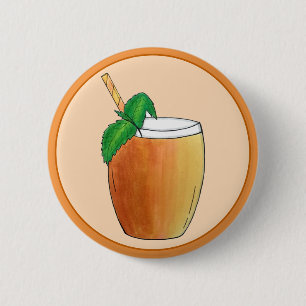 Mango Lassi-fräschning av den indiska Yogurt Fruit Knapp