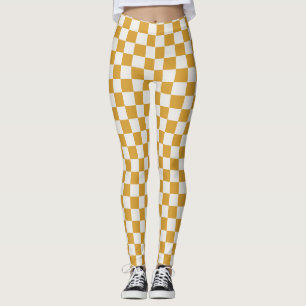 Mango Mojito Checkerboard Leggings - Fet & Bright