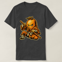 Mango Munk - Rolig Tropisk Frukt Shaolin Krigare  T Shirt