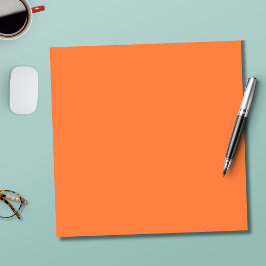 Mango Orange Solid Färg | Klassisk | ELEGANT Anteckningsblock