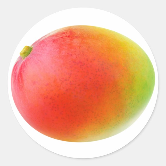 Mango Runt Klistermärke (Framsida)