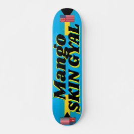 MANGO SKIN GYAL 7 3/4-tums Skateboard-däck Mini Skateboard Bräda 18,5 Cm
