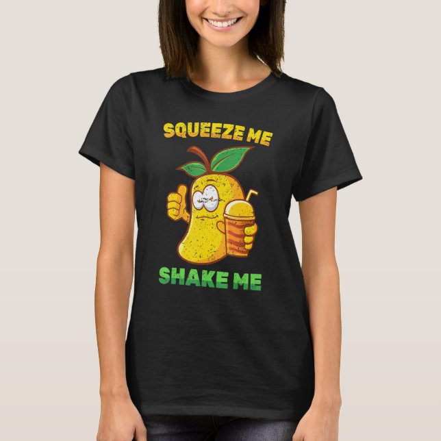 Mango - Squeeze Shake me - Fruit - Vegetarian - T Shirt (Framsida)