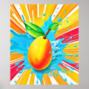 Mango Stänk Delight Poster