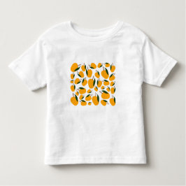 Mango Summer Fruit Mönster T Shirt