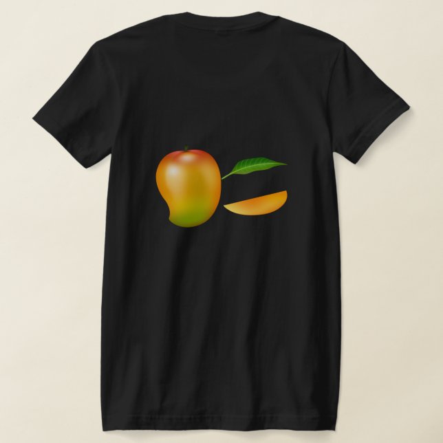 Mango T-Shirt (Laydown Baksida)