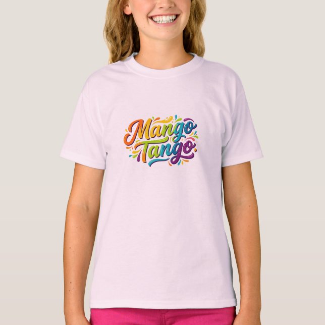 Mango Tango Tropiska Vibrationer T-Shirt (Framsida)