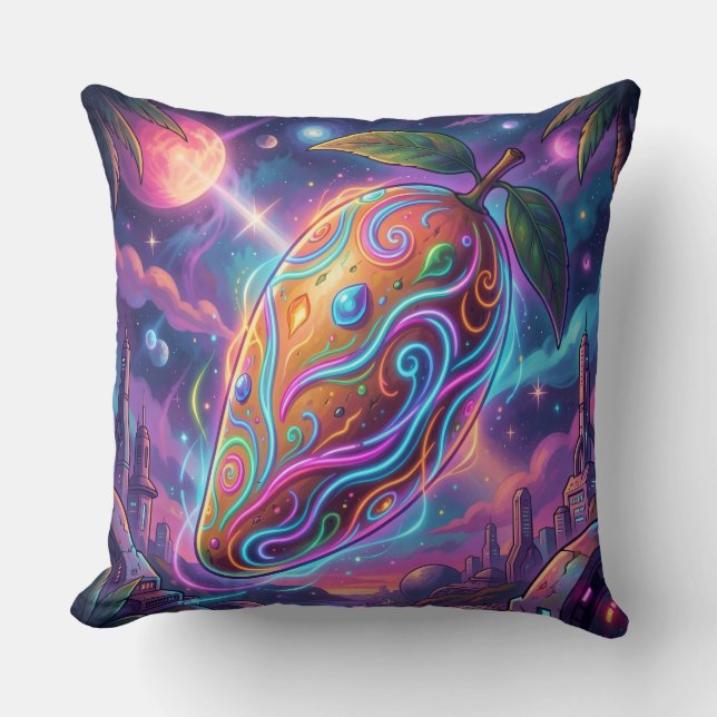 Mango – Tropical Fruit Full of Flavor´3 Kudde (Framsida)