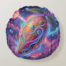 Mango – Tropical Fruit Full of Flavor´3 Rund Kudde