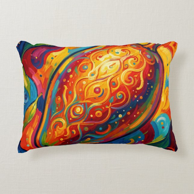 Mango – Tropical Fruit Full of Flavor´9 Prydnadskudde (Framsidan)