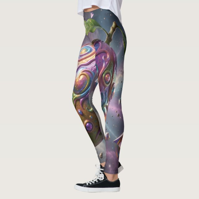  Mango – Tropical Fruit Full of Flavor Leggings (Vänster)