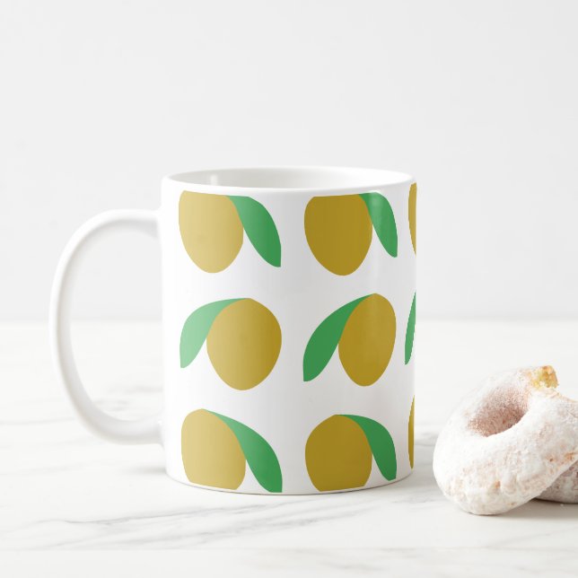 Mango Tropical Fruit Kaffemugg (Med munk)
