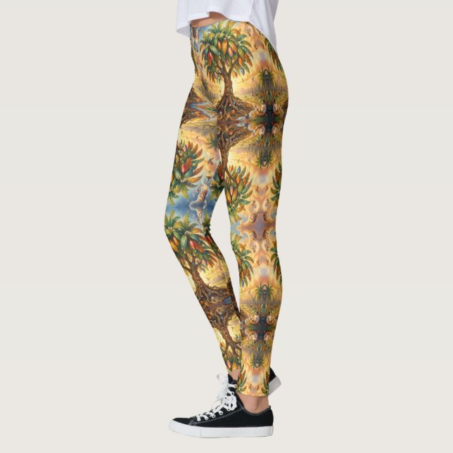 Mango – Tropische Frucht voller Geschmack´7 Leggings (Vänster)