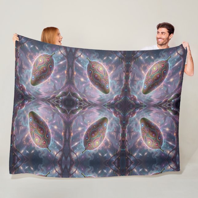 Mango – Tropische Frucht voller Geschmack´9 Fleecefilt (På plats)