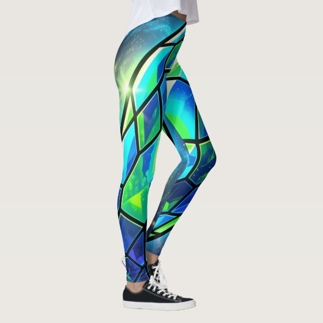  Mango – Tropische Frucht voller Geschmack Leggings (Höger)