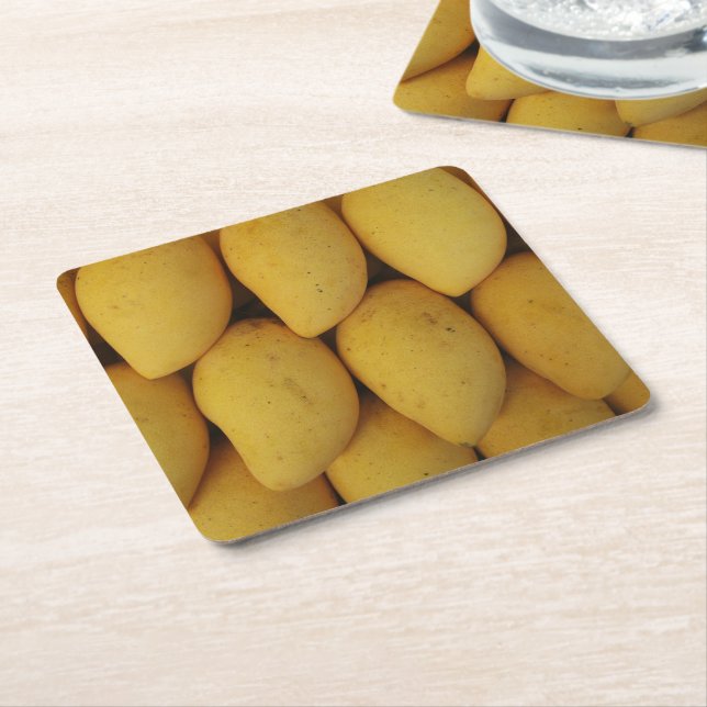Mango Underlägg Papper Kvadrat (Vinklad)