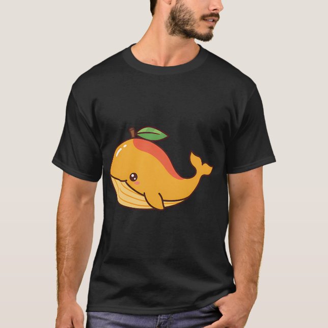 Mango Whale T Shirt (Framsida)
