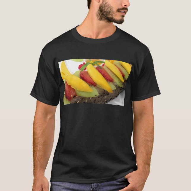 Mangos ris sushi maträtt måltid matlagning tee (Framsida)