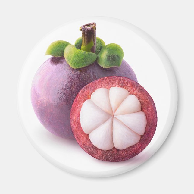 Mangosteenfrukter Magnet (Framsidan)