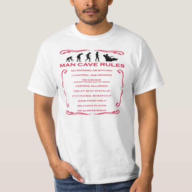 Mangrottan härskar T-tröja T Shirt (Framsida)