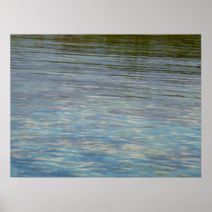 Mangrove Lagoon Vatten VästindiBlue Poster