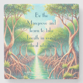 Mangrove & Quote Stenunderlägg