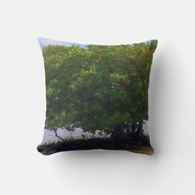 Mangrove vid Mexikanska golfen Kudde (Framsida)