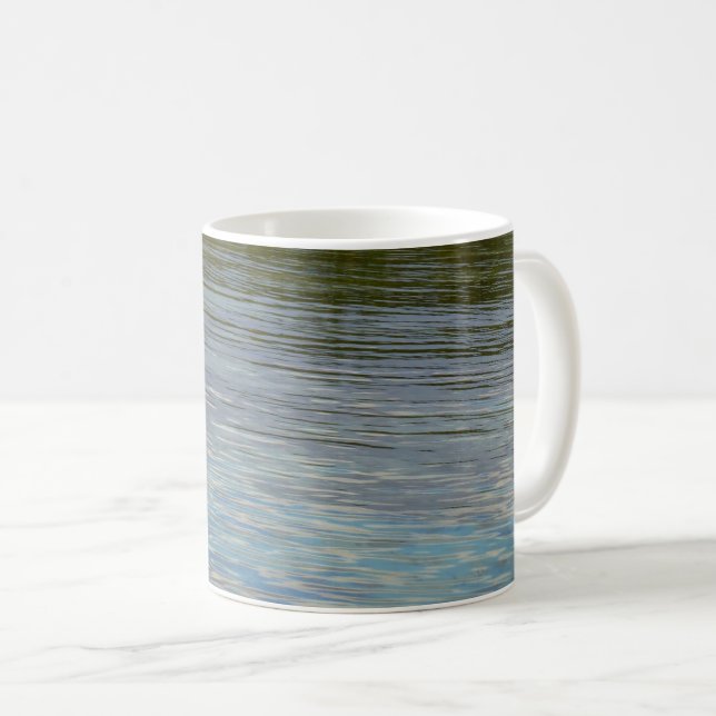 Mangrovelagun Vatten Karibiskt Blått Kaffemugg (Framsida höger)